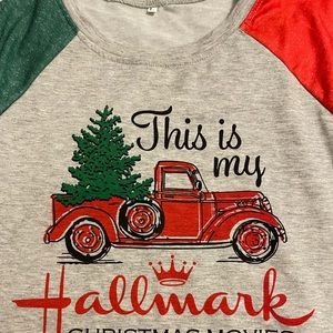 Christmas lightweight sweatshirt